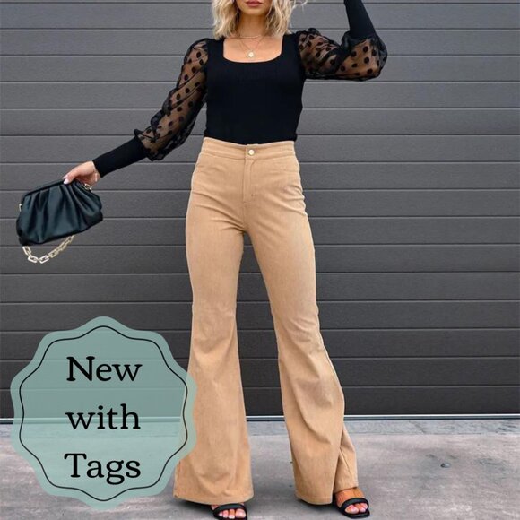 Wholesale Lot -Cords - Black and Khaki - Retro 70's Style - 4 Pieces - Reseller - Picture 2 of 4